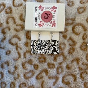 Elegant Silver and Pearl Drop Earrings